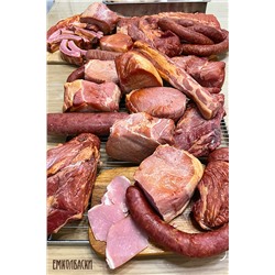 Смесь для горячего копчения мяса