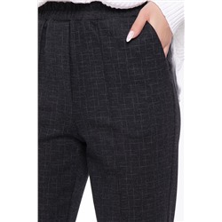 Брюки "Монтана" (блэк/клетка) Б8044