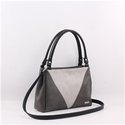 Сумка 100 мульти итальянский серо-черный