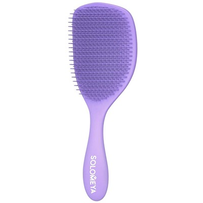 SOLOMEYA Расческа для сух.и влажных ЛАВАНДА CUSHION