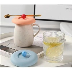 Силиконовая крышка для кружек