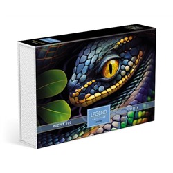 "Premium" ПАЗЛЫ-ИГРА 500 элементов А2ф 480х330мм LEGEND  Macro -Анаконда-  в подарочн. коробочке + Постер