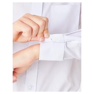 2pk Boys' Cotton Regular Fit School Shirts (2-18 Yrs)