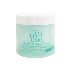 LODEURLETTE Тонер-пэды для чувствительной и сухой кожи лица / In England Colorfit Powdery Breez, 150 мл