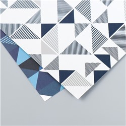 Бумага для скрапбукинга двусторонняя «Скандинавия», плотность 180 г, 15.5×17 см