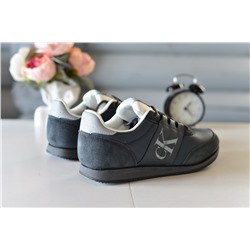 Calvin Klein из натуральной замши и нейлона