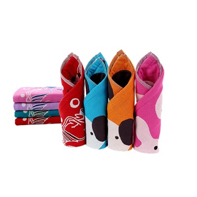 Gauze towel, scarf, square handkerchief, Japanese and Korean, wholesale