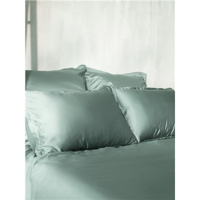 Наволочка SL Home Tencel 70*70+3 см , цв. оливковый