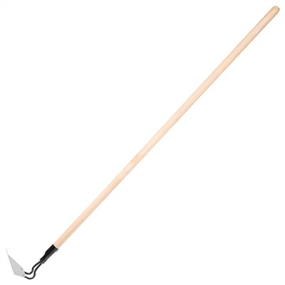 Мотыга, нержавеющая сталь, 150 х 90 х 1300 мм, деревянный черенок, Сибртех