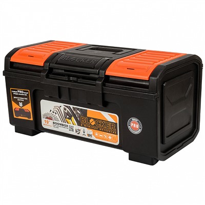 Ящик для инструментов Boombox 19" BR3941ЧРОР черный/оранжевый
