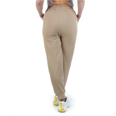 2790 BEIGE Брюки спортивные женские