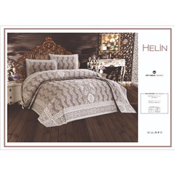 Жаккардовое Покрывало 240x260 см с 2-мя Наволочками 60x80 см Cotton Seri - My Bed