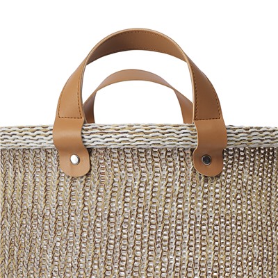 Корзина для хранения Sustainable collection, Ø32х28 см, бежевая