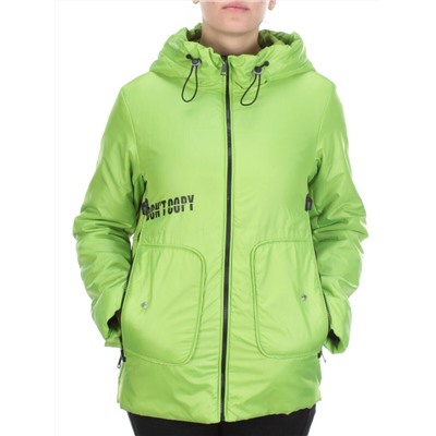 007 LIGHT GREEN Куртка демисезонная женская (100 гр. синтепон)