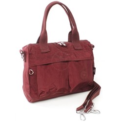 Сумка женская текстиль BoBo-1540,  1отд,  плечевой ремень,  бордо 266133