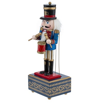 GAEM Фигурка декоративная "Щелкунчик" с музыкой и движением,, L11,5 W10 H32 см