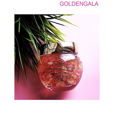 BIOAQUA ROSE PETAL MASK Увлажняющая маска с лепестками роз 120 г