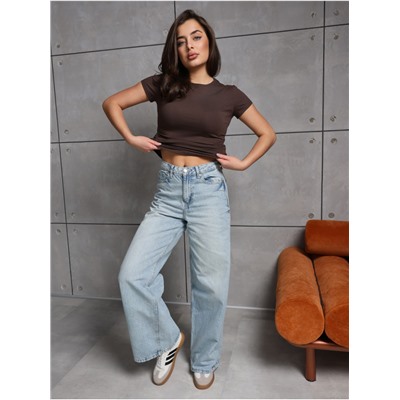 Футболка "Скимс" Шоколад Женская