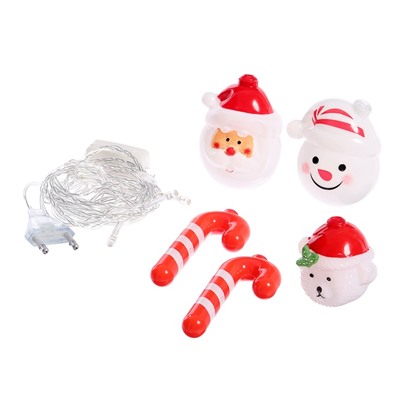 Набор для опытов «Новогодняя гирлянда», 5 насадок