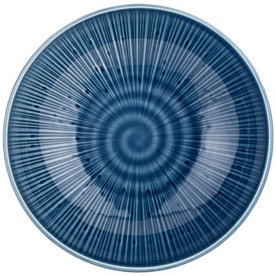 ТАРЕЛКА СУПОВАЯ BRONCO "MIRAGE" 19 СМ СИНЯЯ (МАЛ.УП.2 ШТ/КОР=24ШТ.)