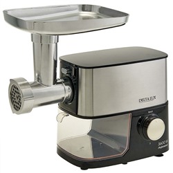 Мясорубка электрическая 3600 Вт DELTA LUX DE-602M черная