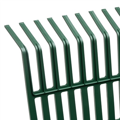 Грабли веерные пластиковые, 420 мм, 22 плоских зуба, без черенка, Сибртех