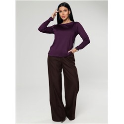 Женский лонгслив Энкар / баклажан