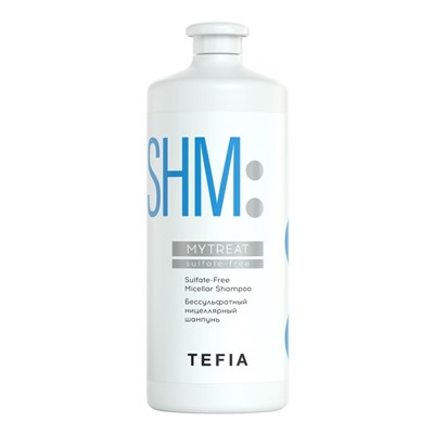 Беcсульфатный мицеллярный шампунь Sulfate-Free Micellar Shampoo, Mytreat, TEFIA, 1000 мл