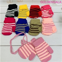 Детские варежки утепленные длина 10 см Арт 3 тип 2