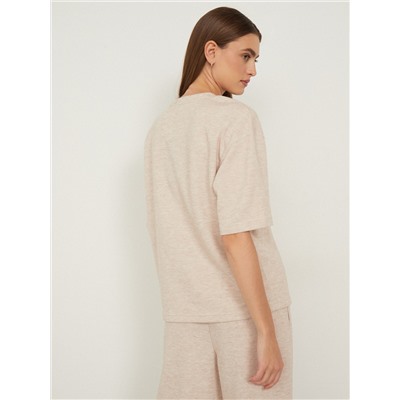 Трикотажная футболка oversize