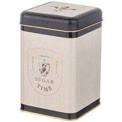 НАБОР ЕМКОСТЕЙ ДЛЯ ХРАНЕНИЯ "ENGLISH BREAKFAST" ИЗ 3-Х ШТУК, 10,5Х10,5Х16 СМ, 1,7Л