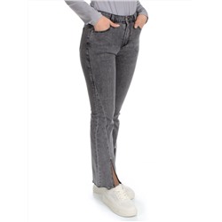 2352 DARK GRAY Джинсы женские AMG JEANS (95% хлопок, 5% эластан)