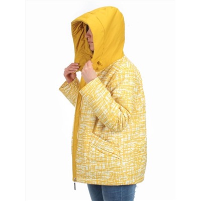 M8517 YELLOW Куртка демисезонная женская (100 гр. синтепон) Maria