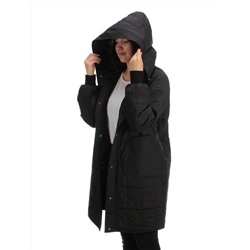 22332 BLACK Куртка демисезонная женская (50 гр. синтепон)