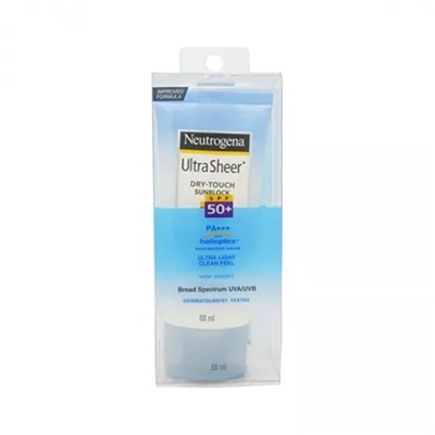 Солнцезащитный крем SPF 50+ (88 мл), Ultra Sheer Dry-Touch Sunblock SPF 50+, произв. Neutrogena