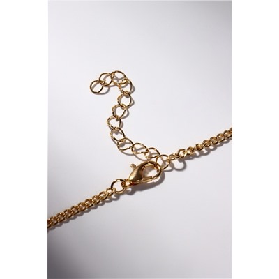 Кулоны парные на цепочке «Морковка с зайцем», 45 см, белые, оранжевые в золоте