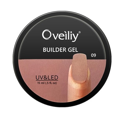 Oveiliy, камуфлирующий гель №09, 15 ml.