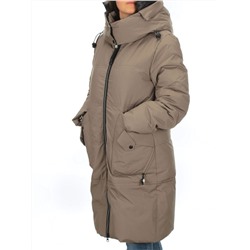 9716 DK. BEIGE Куртка зимняя женская (200 гр. холлофайбера)