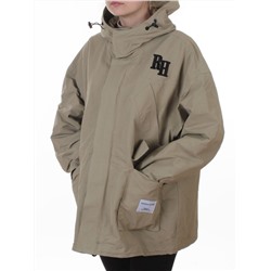 3097 GREY/GREEN Куртка демисезонная женская (100 гр. холлофайбер)