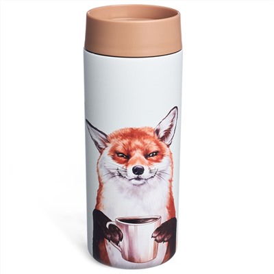 ТЕРМОКРУЖКА FOXY 350 МЛ, КОЛБА НЕРЖ.СТАЛЬ 18/10