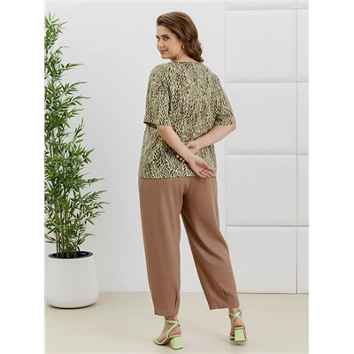 Женские брюки Габриэлла Б-072 / коричневый