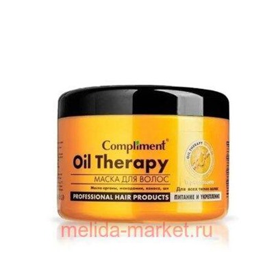 Compliment Маска для волос Oil Therapy для всех типов волос Питание и укрепление 500 мл