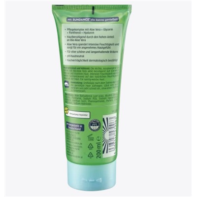SUNDANCE After Sun Gel Aloe Vera 200 ml,  Солнцезащитный Гель с экстрактом Алоэ Вера, 200 мл
