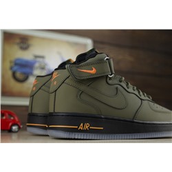 Зимние Nike из натуральной матовой кожи