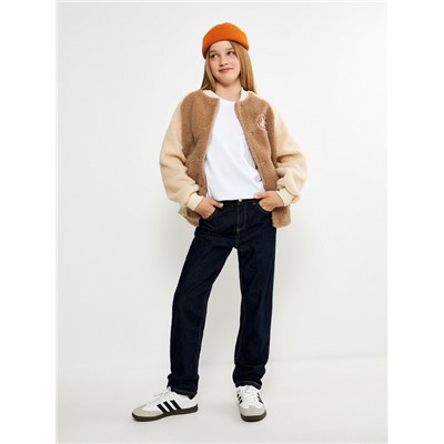 Брюки джинсовые (утепленные) детские для девочек Felicis