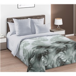 Ткань перкаль Элит / Силуэты света 1 (основа)