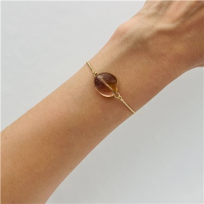 Радуга Самоцветов Браслет регулируемый на цепочке с Аметрином