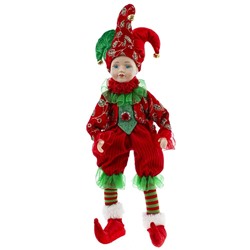 GAEM Игрушка набивная "Клоун" (муз,движ), L15 W13 H45 см (полка 25 см.)