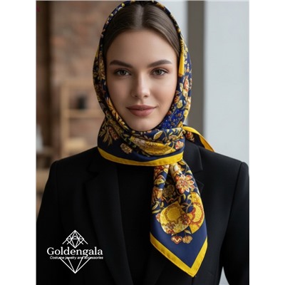 Платок шелковый Люкс "Миледи" Арт 2427/42