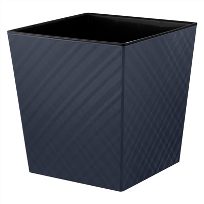 Горшок для цветов InGreen Manhattan CUBE 301х301 мм, 22 л c дренажной вставкой IG671210026 вулканический серый